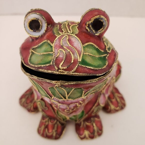 Victorian Treasures Frog Toad Figurine Decor - Picture 5 of 9